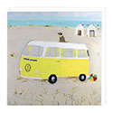 Card Yellow Camper